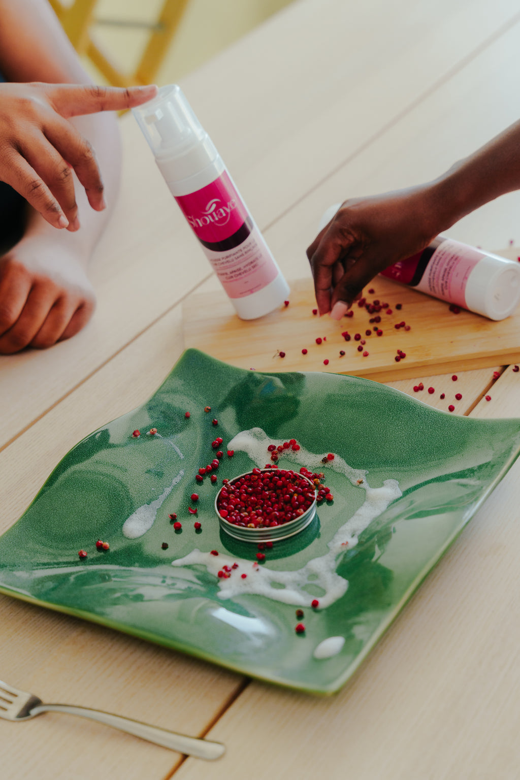 Mousse purifiante pour le cuir chevelu