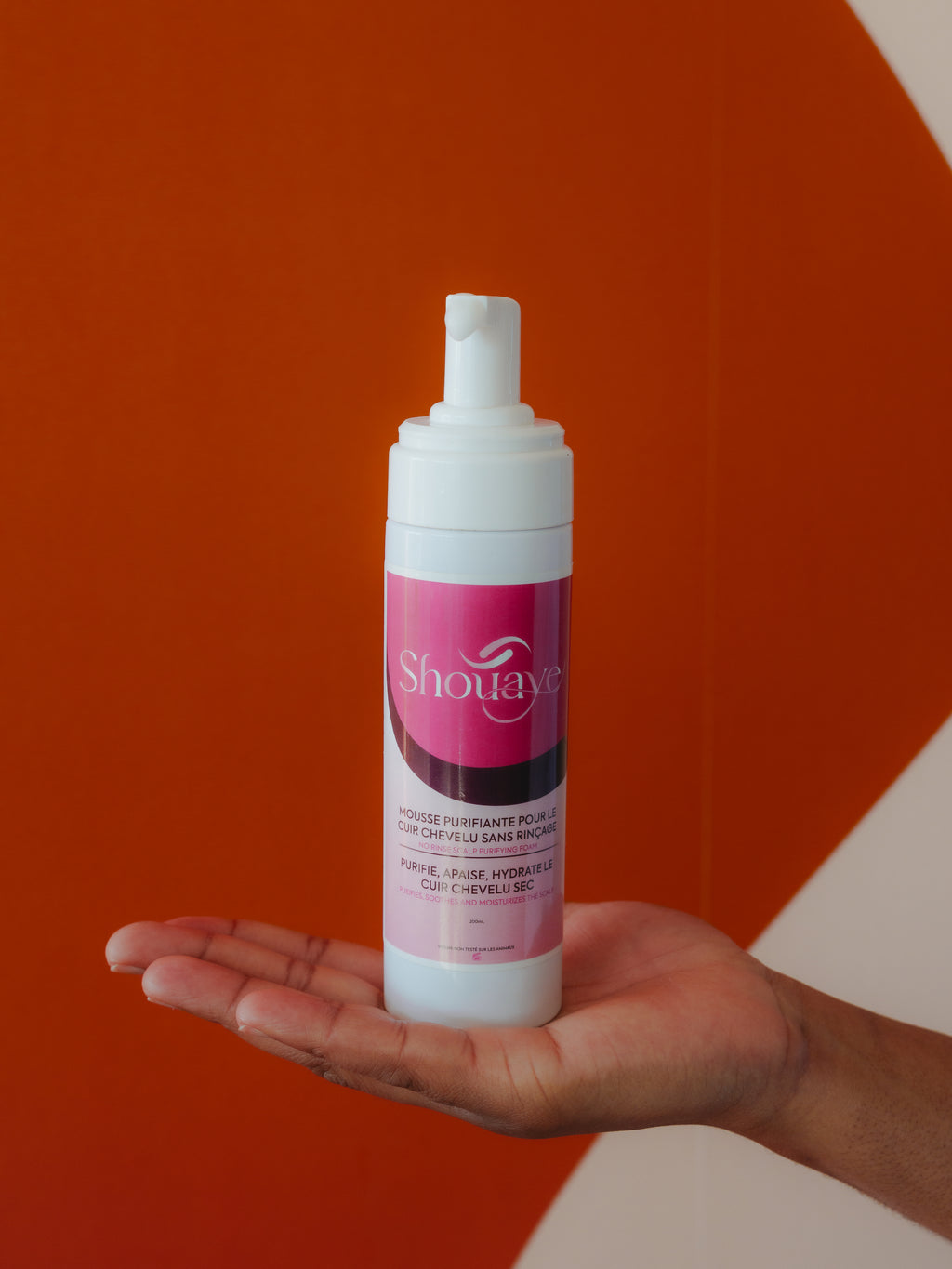 Mousse purifiante pour le cuir chevelu